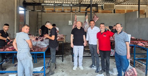 Kurban Kesim Yerlerine Ziyaret 